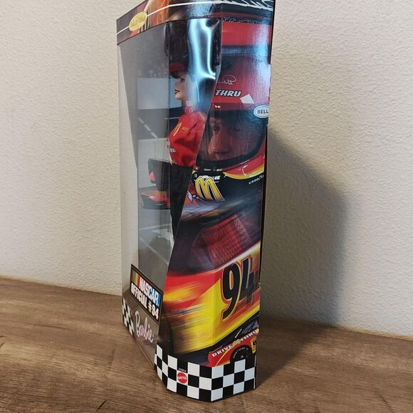 Vintage 1999 NASCAR Official #94 Barbie Doll McDonald's Mattel 22954 In Box - Picture 3 of 9